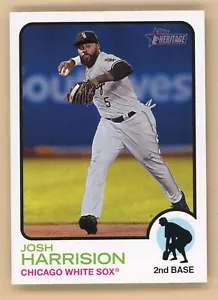 Josh Harrison - 2022 Topps Heritage High Number - Short Print #717 - Picture 1 of 2