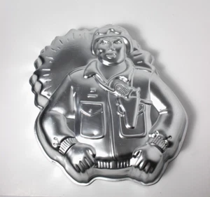 Wilton 2105-2950 GI Joe Kuchenform Army Solider 1986 Hasbro Retired Backform - Bild 1 von 7