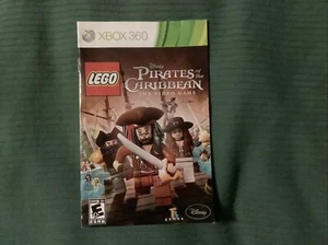 Lego Pirates of the Caribbean The Video Game Xbox 360 *MANUAL ONLY* - Picture 1 of 1