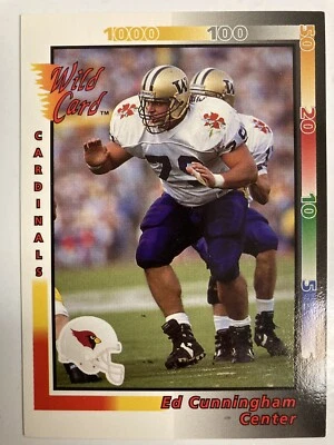 1992 Wild Card #67 Ed Cunningham RC - Image 1 of 2