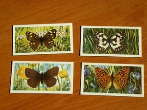 Full Set - 1963 - British Butterflies - Brooke Bond Tea