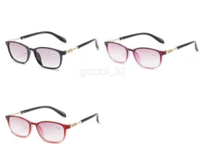HOT Women's Magnifying Eyeglasses Sunglasses Tinted Frameless Reading Glasses AU - Picture 1 of 17
