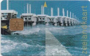 Telefoonkaart / Phonecard Nederland CM oplaad ongebruikt - Zeelandkaart - Picture 1 of 1