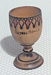 Vintage wooden egg cups - Picture 1 of 2