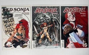 Red Sonja #23-25 Vol. 4 Mandrake, Williams Variants Dynamite 2018 NM Fantasy - Picture 1 of 4