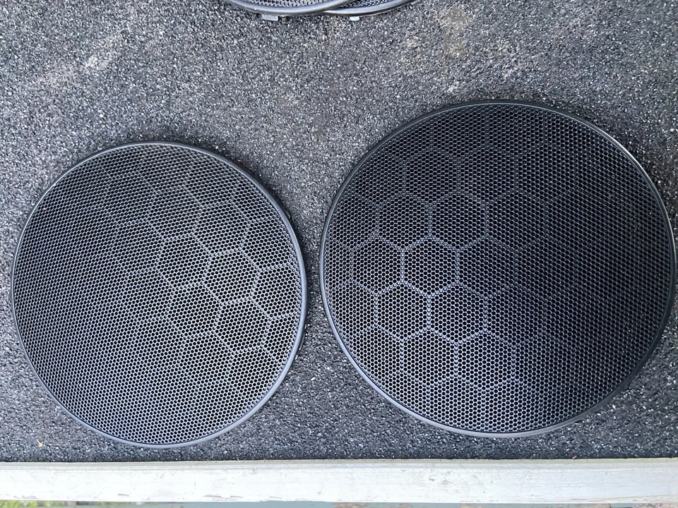 Mk3.5 Mk3 Golf Front Speaker Covers Plastic Black Set of 2 Genuine Volkswagen - Image 1 of 1