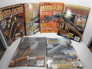 11 2007-2009 Issues Of Rifle's HANDLOADER AMMUNITION RELOADING JOURNAL - Picture 1 of 2