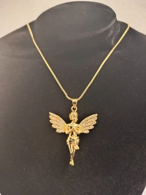 Engelsanhänger-Kette Glauben – 45 + 5 cm verstellbar - Bild 1 von 4