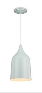 Feiss Lighting P1297SPGN 1 Light Mini Pendant in Sprout Green - Picture 1 of 4