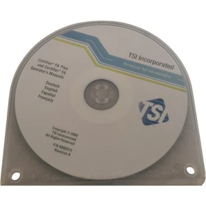 TSI Certifier FA Plus Operators Manual Software - Zdjęcie 1 z 3