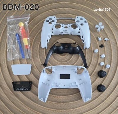 Official White Housing Shell & Buttons for  Sony PS5 Controller in VGU Condition - Image 1 of 4