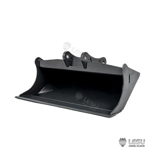 Metal Wide Bucket C0069-C for 1/14 LESU Aoue ET35 B0006 RC Hydraulic Excavator - Picture 1 of 6