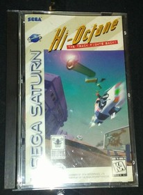 Hi-Octane for Sega Saturn (1995) - case damage but CD is in minty perfect shape