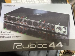 Roland Rubix 44 USB Audio Interface with Box Used Good Condition From Japan - Picture 1 of 24