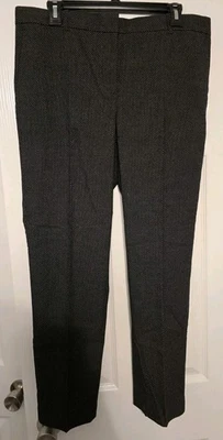 Ann Taylor The Ankle Pants Lean Fit Black Mid Rise Slim Stretch Size 10 NWT - Image 1 of 4