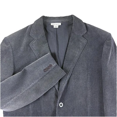 DKNY Jeans Charcoal Corduroy Blazer Jacket Men’s L Retro 90s Inspired Streetwear - Image 1 of 4