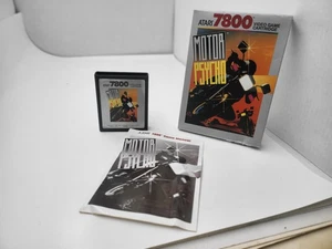 MOTOR PSYCHO  CIB FOR PAL ATARI 7800 &  7800 PLUS +  TESTED  WORKS GREAT  # i28 - Picture 1 of 6