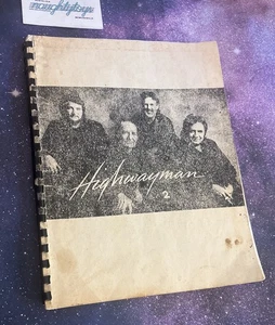 The Highwaymen 1990 Tour Itinerary Highwayman 2 Johnny Cash, Willie Nelson Band - Picture 1 of 15