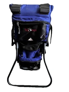 Tatonka V1 Child Carrier System Trekking Backpack Internal Frame Hiking Blue - Picture 1 of 8