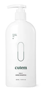 Cutem Daily Herb Shampoo 300ml Scalp Care K-Beauty - Picture 1 of 6