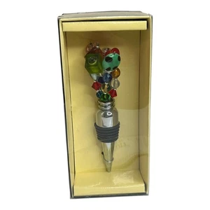 Colorful Art Glass Beads Bottle Stopper Bed Bath and Beyond NIB  - Picture 1 of 6