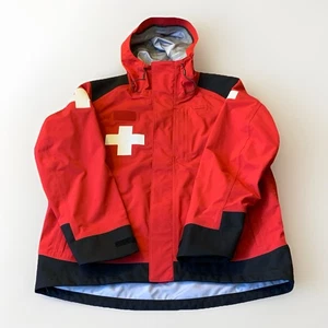 Helly Hansen Medic Mountain Jacke rot Gr. XL, DEFEKT!! BITTE LESEN, FOTOS ansehen - Bild 1 von 16