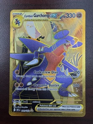 Pokémon ~ Cynthia's Garchomp ex 241/182 ~ Sv10: Destined Rivals ~ Hyper Rare - Image 1 of 4