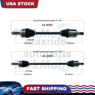 Junta de eje CV del lado del conductor del pasajero delantero para Kia Rondo 2007 2008 Foto 1 de 3