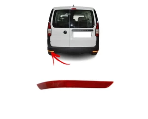 FOR VOLKSWAGEN CADDY 2021 - NEW REAR BUMPER RED REFLECTOR LEFT N/S - Picture 1 of 7