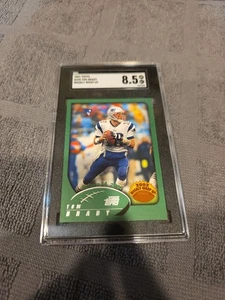 Tom Brady - 2002 Topps - Resumen semanal #295 - PSA 8,5 - Patriots - Imagen 1 de 2