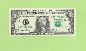 2003 ..UNCIRC $1 L 1872 2269 H .... 2003 $1 L-H NICE NOTE FRN - Picture 1 of 2