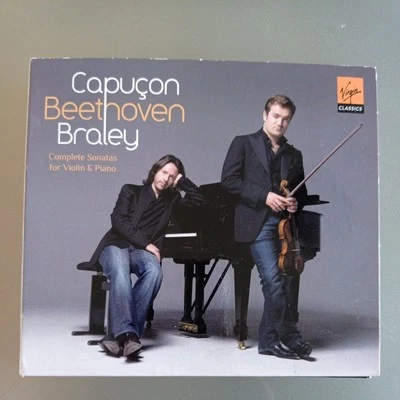 3 CD Set  Ludwig van Beethoven Capucon/Beethoven/Braley: Complete Sonatas Violin — 第 1/4 张图片