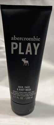 Champú acondicionador para cabello facial y corporal Abercrombie PLAY 6,7 fl oz ¡SELLADO NUEVO! Foto 1 de 4
