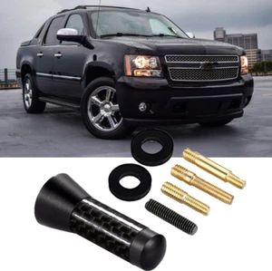 1.4" Short Black Antenna Mast Radio AM/FM For CHEVROLET AVALANCHE 2007-2013 - Picture 1 of 12