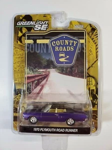 Greenlight SE County Roads - 1970 Plymouth Road Runner (lila) SERIE # 1 2008 - Bild 1 von 3