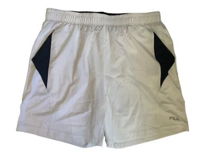 Pantaloncini Fila UOMO Performance Energy TAGLIA XXL bianco e blu traspiranti + strech - Foto 1 di 8