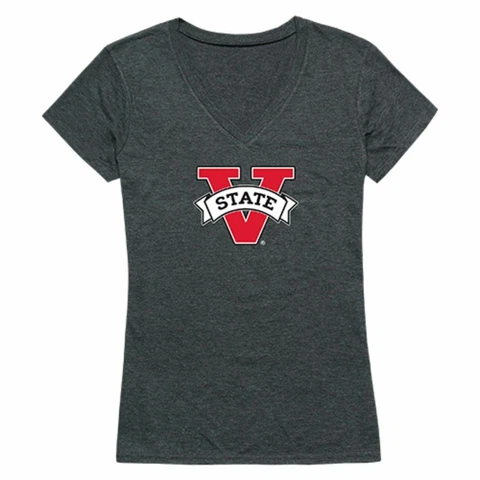 Valdosta V-State University Blazers Womens Cinder T-Shirt Heather Charcoal Cover
