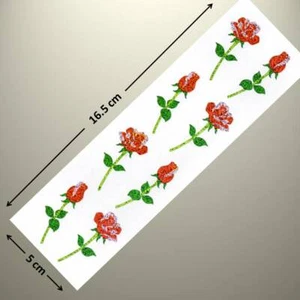 Mrs Grossman's Sticker - LIMITED EDITION - SPARKLE - SMALL RED ROSES - Bild 1 von 1
