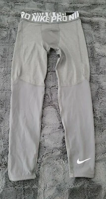 Nike Pro Dri-Fit Training Tights Grey BV3516-091 Boy's size M - Image 1 of 3