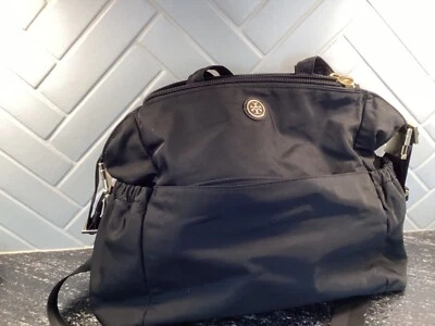 Bolso de hombro Tory Burch de nailon negro para bebé Foto 1 de 3