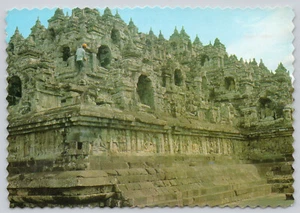 Postal Templo Budista Borobudur Indonesia (644) - Imagen 1 de 2