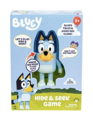 Bluey Hide & Seek Game, Hide Bluey and press her nose to start the timer  - Image 1 of 4