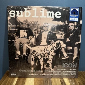 Sublime : Icon [Greatest Hits] (Exclusive Oceania Blue Vinyl LP) USED/OPENED - Picture 1 of 3