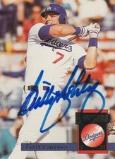 BILLY ASHLEY  LOS ANGELES DODGERS  SIGNED 1994 DONRUSS CARD #420