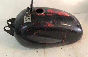 Tanque de gasolina de combustible vintage Gilera 1950-1960 negro - Imagen 1 de 6