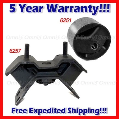 A687 For 1992-1993 Toyota Camry 3.0L AUTO Rear & Trans Mount Set 2PCS! - Изображение 1 из 3