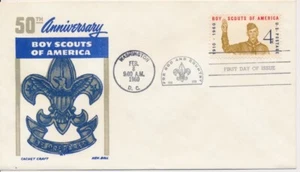 #1145 Boy Scouts of America Cachet Craft / Boll cachet First Day cover - Picture 1 of 1