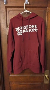 Dungeons & Dragons Red Burgundy 23004676 4DDS00160WB Hoodie: 2XL Neu mit Etikett - Bild 1 von 8