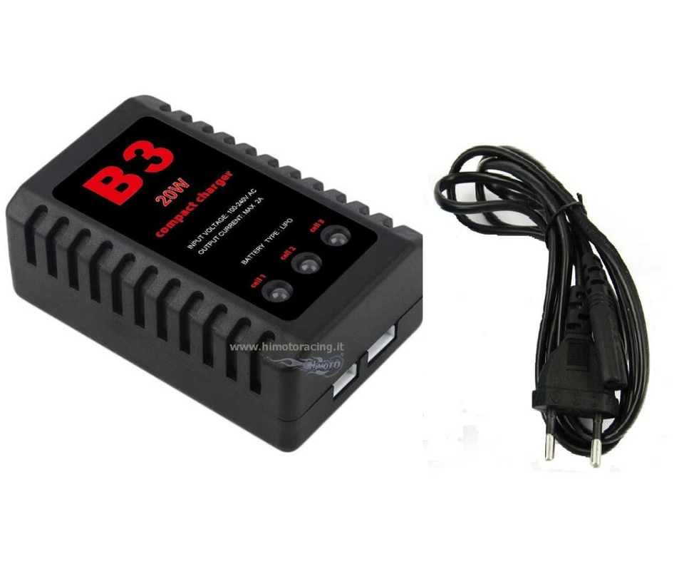 B3 20W Battery Charger LiPo 2 / 3S Cells Balancer LiPo Balance Charger Himoto - Image 1 of 1