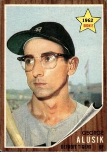 GEORGE ALUSIK 1962 Topps #261 BUY ANY 2 ITEMS FOR 50% OFF   B1013R4S4P79